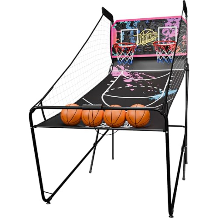 Arcade Games & Vending Llc Photos - Indoor foldable 2-player electronic basketball arcade