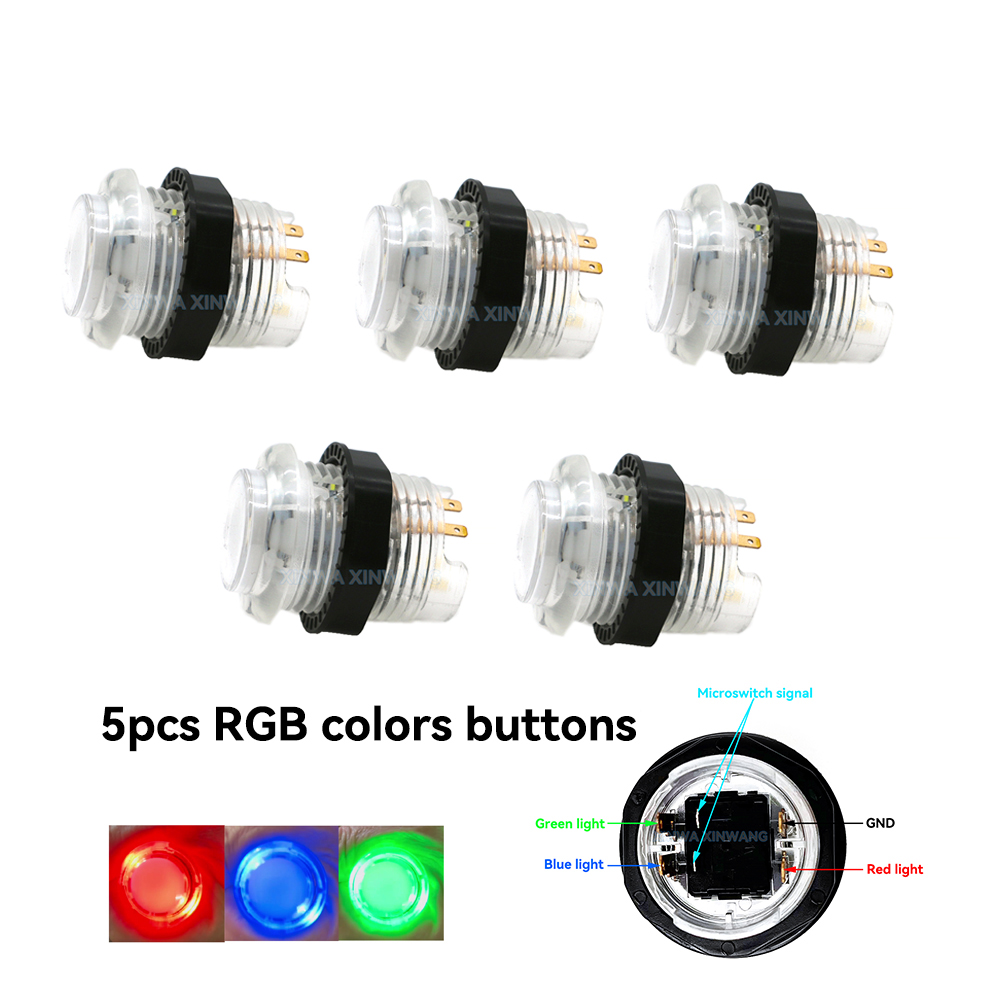 Arcade Vending Machine - 5pcs/10pcs Arcade Game GoldLeaf RGB Illuminated