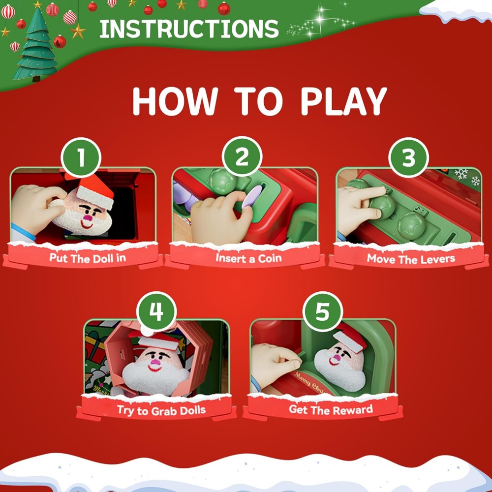 Christmas Claw Machine For Kid - Arcade Vending Machine avis et prix