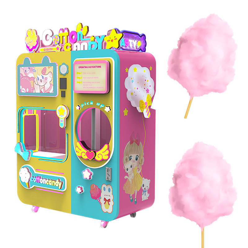 Customized Automatic Cotton Ca - Candy Vending Machine avis et prix