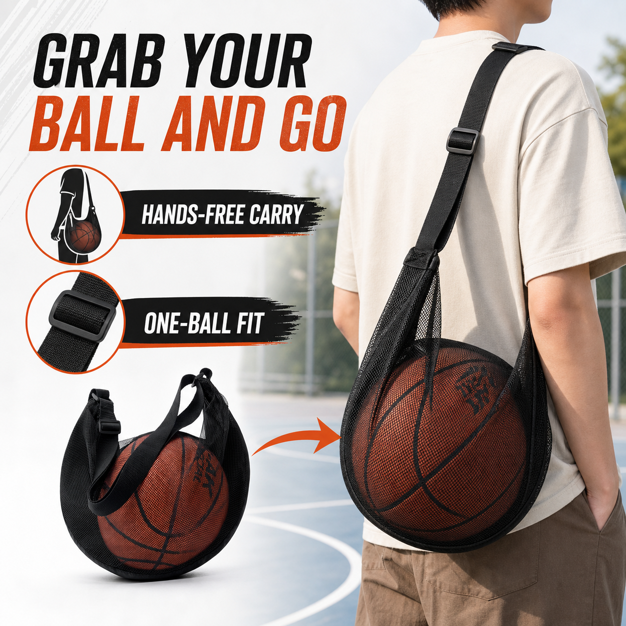 Single Ball Bag Mesh Basketbal - Basketball Arcade Game avis et prix