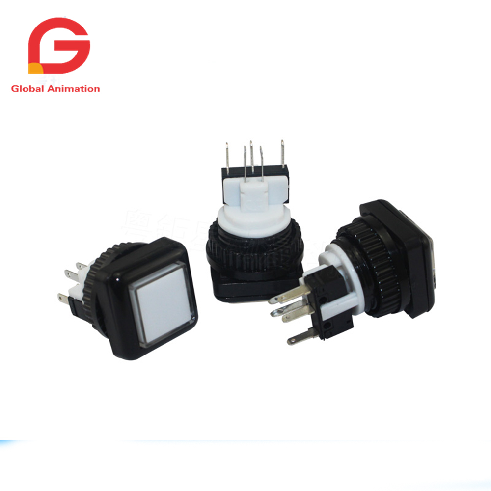 Square Video Game Push Button, - Arcade Button Pcb avis et prix