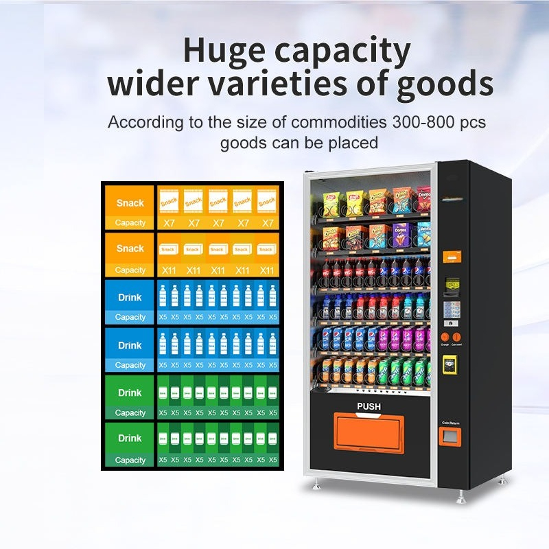 Drinks and Snacks Touch Screen - Commercial Vending Machine avis et prix
