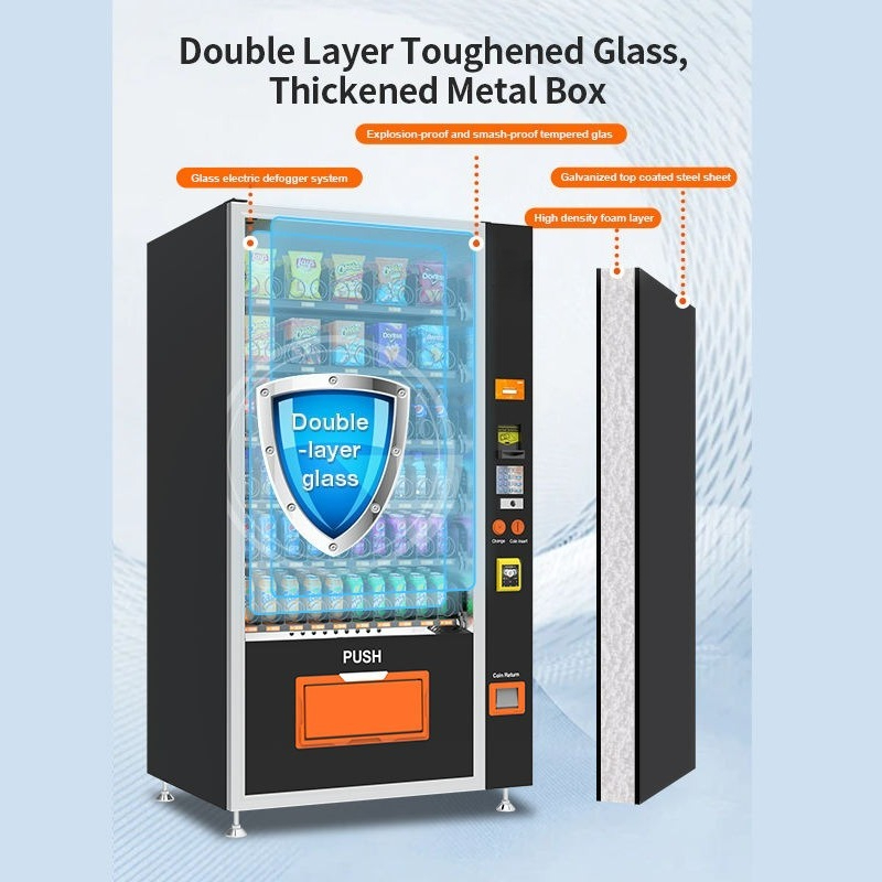 Drinks and Snacks Touch Screen - Commercial Vending Machine avis et prix