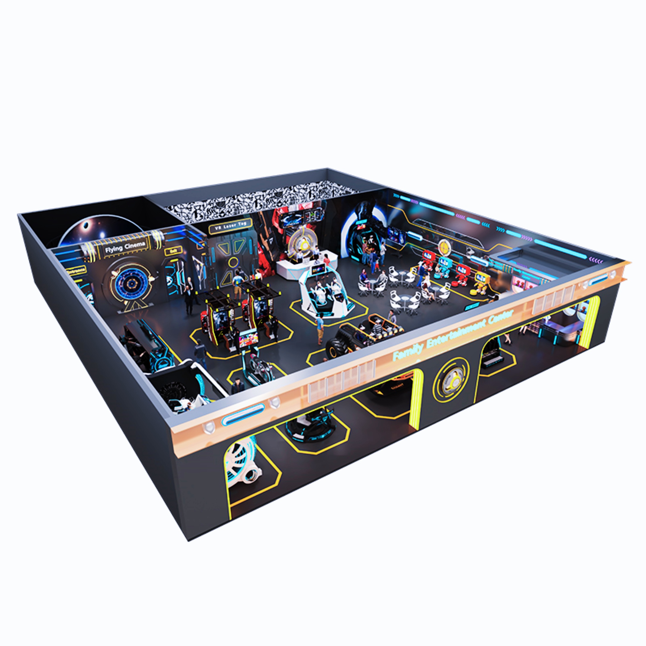VR Amusement Park 5D 7D 9D Arc - Arcade Games & Vending Llc Photos avis et prix