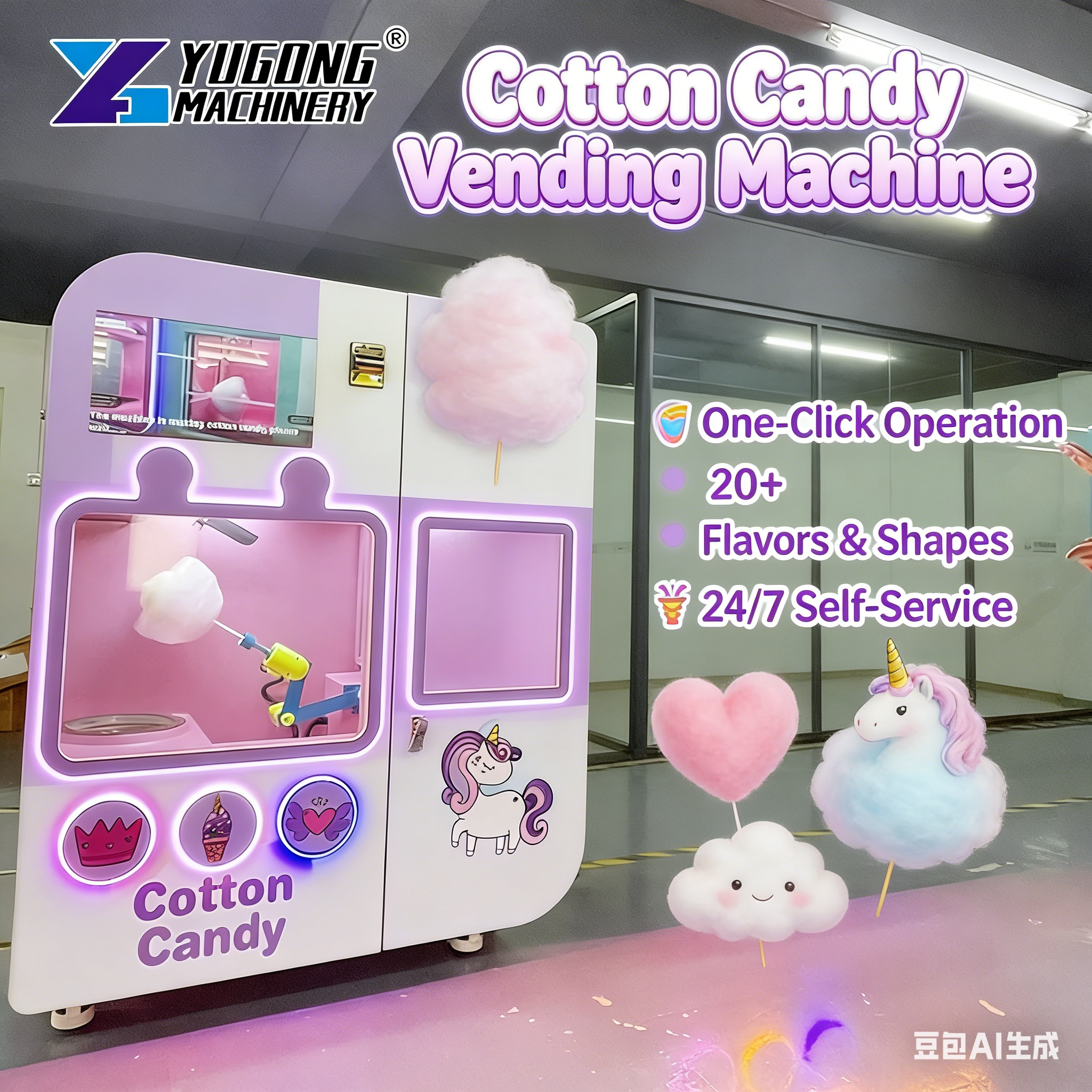 Customized 4 Colors Small Full - Candy Vending Machine avis et prix