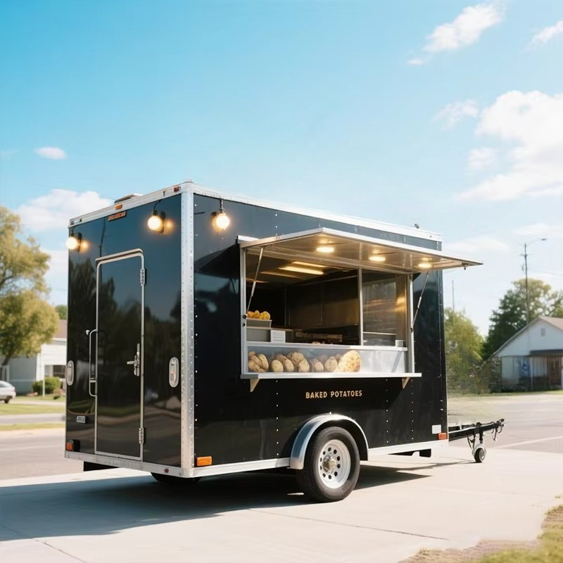 Custom Hot Dog Cart Trailer Co - Hot Dog Vending Cart avis et prix