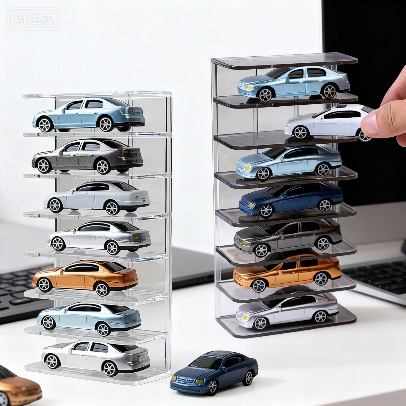 Acrylic Toy Car Display Case T - Racing Arcade Cabinet avis et prix