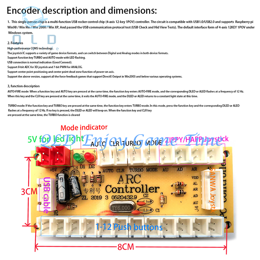 Arcade DIY Kit with USB Encode - Racing Arcade Cabinet avis et prix