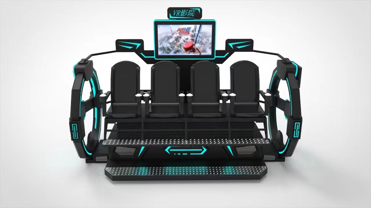 High Quality Theme Park 4 Seat - 9D Vr Simulator avis et prix