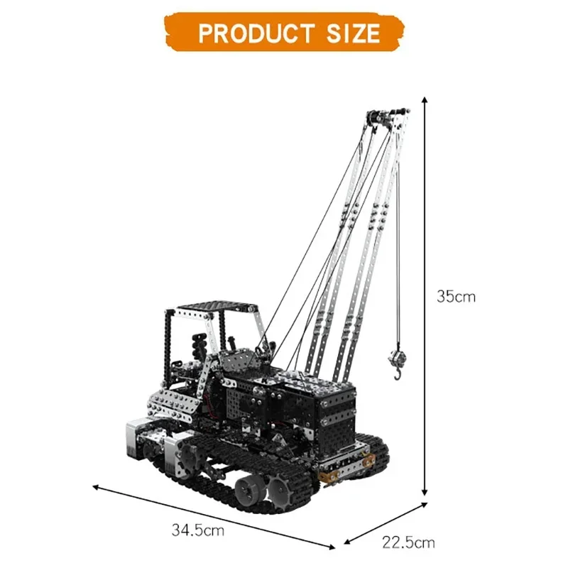 DIY Metal RC Crane Electric Ho - Claw Crane Machine avis et prix