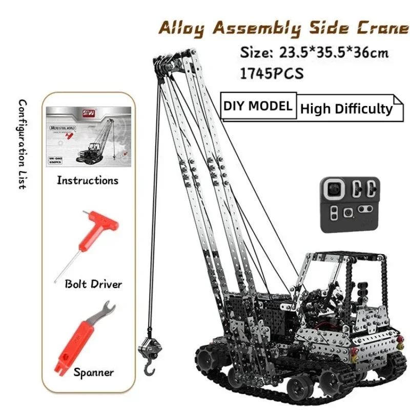 DIY Metal RC Crane Electric Ho - Claw Crane Machine avis et prix
