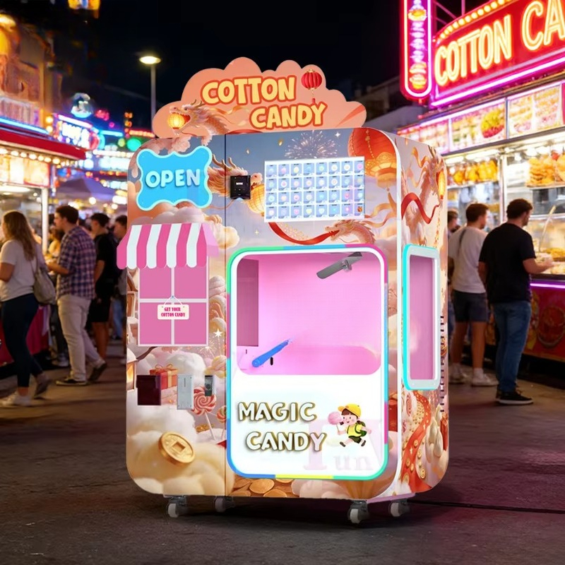 Mall Food Court Cotton Candy V - Candy Vending Machine avis et prix