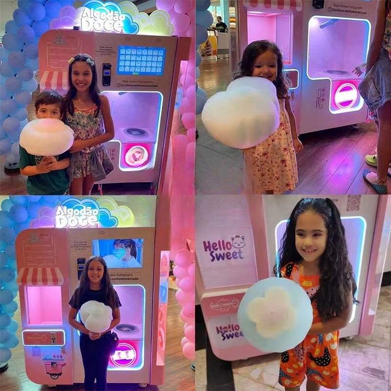 Mall Food Court Cotton Candy V - Candy Vending Machine avis et prix