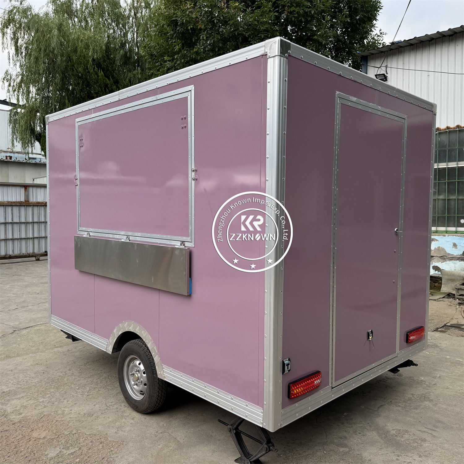 Mobile Fast Food Trailer Cart  - Hot Dog Vending Cart avis et prix