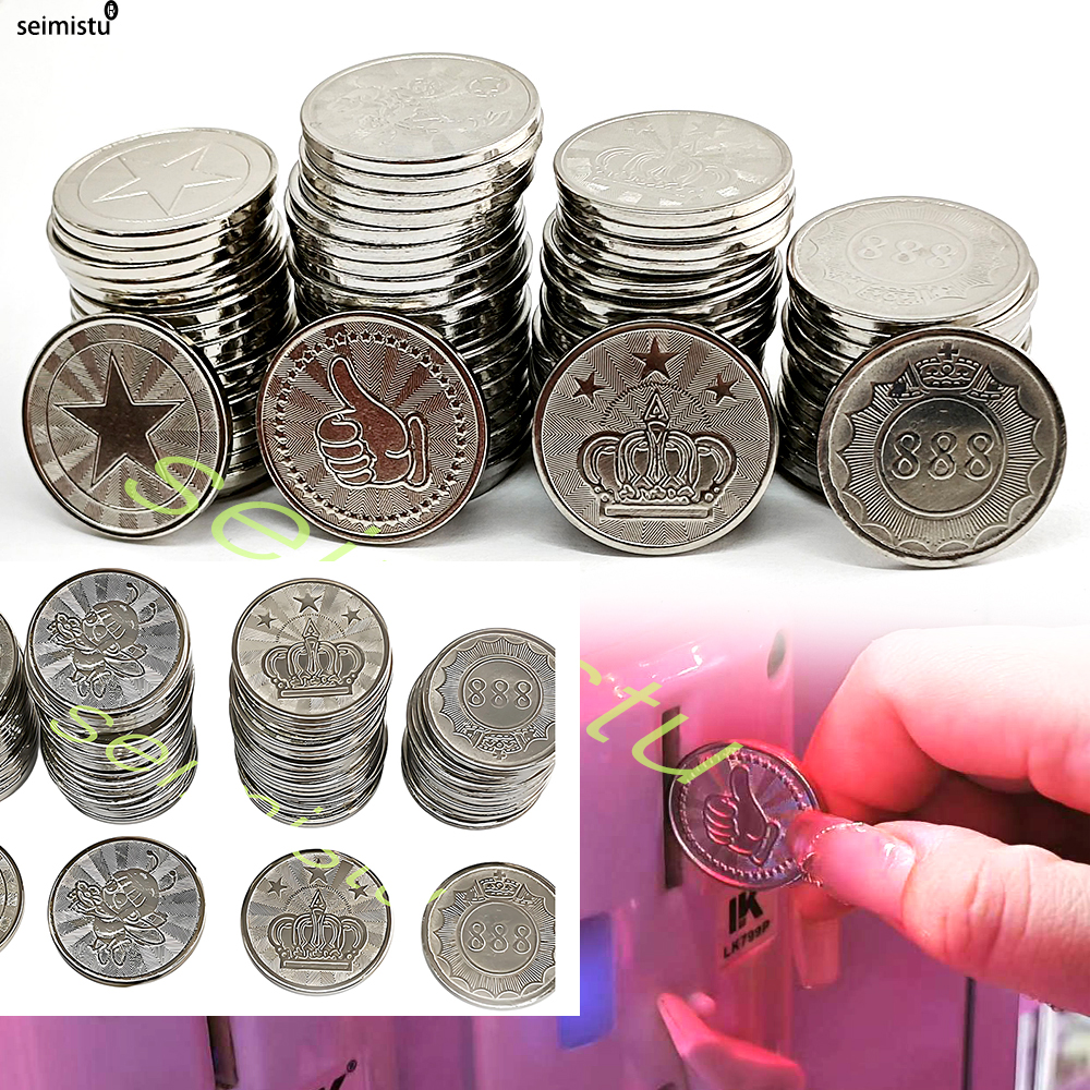 100pcs Coin Token Stainless St - Token Coin Mechanism avis et prix
