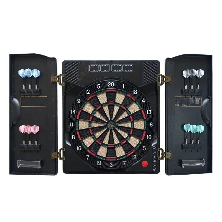 z indoor game molded cabinet d - Electronic Dartboard Cabinet avis et prix