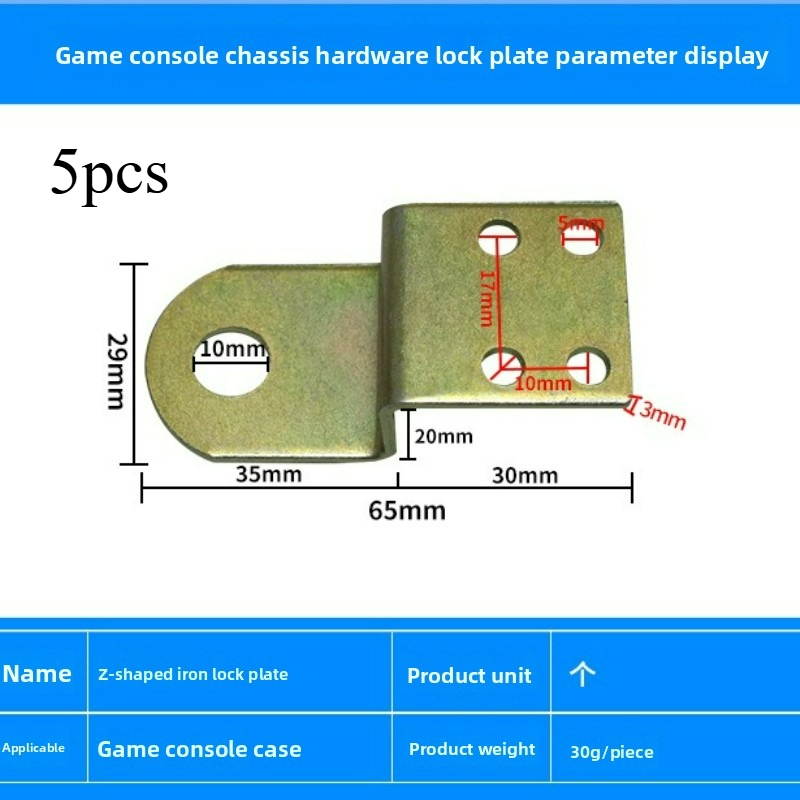 5pcs Z Shape Lock Plate for Ar - Arcade Z avis et prix