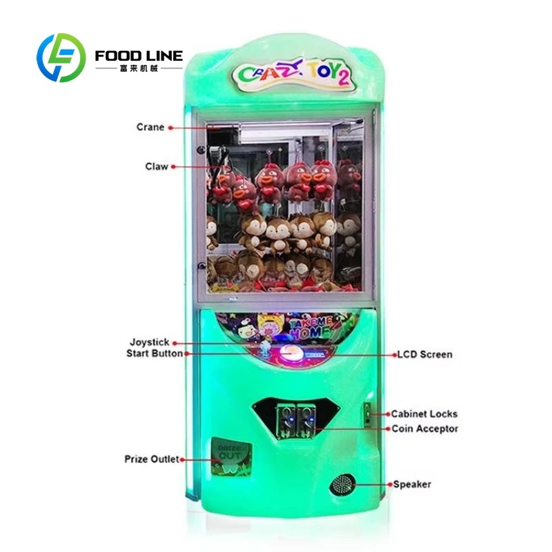 Customized Coin Operated Arcad - Bill Acceptor Vending avis et prix