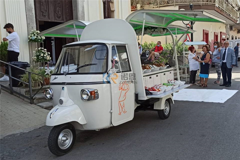 OEM Electric Tricycle Cart Fas - Hot Dog Vending Cart avis et prix