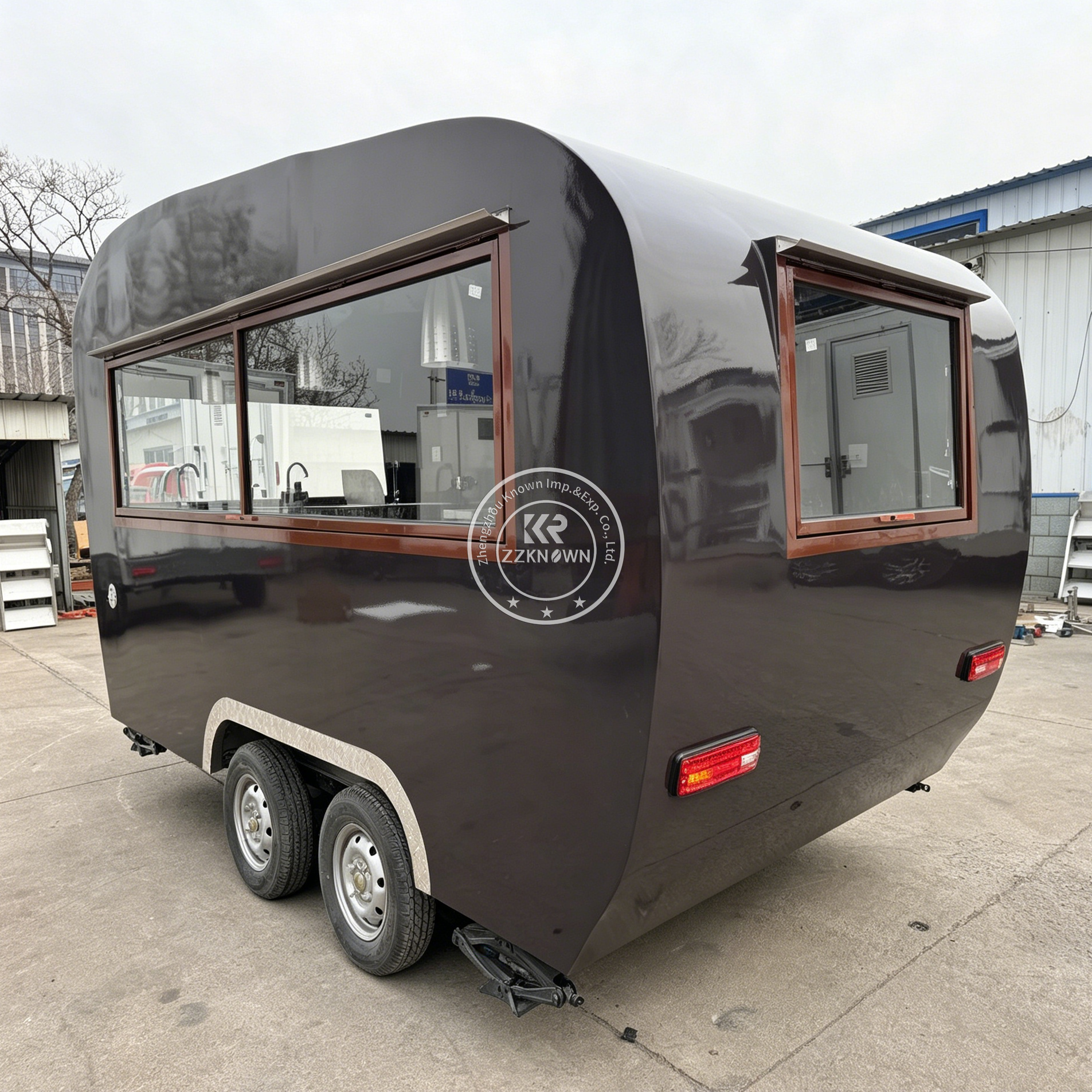 Custom Mobile Concession Food  - Hot Dog Vending Cart avis et prix