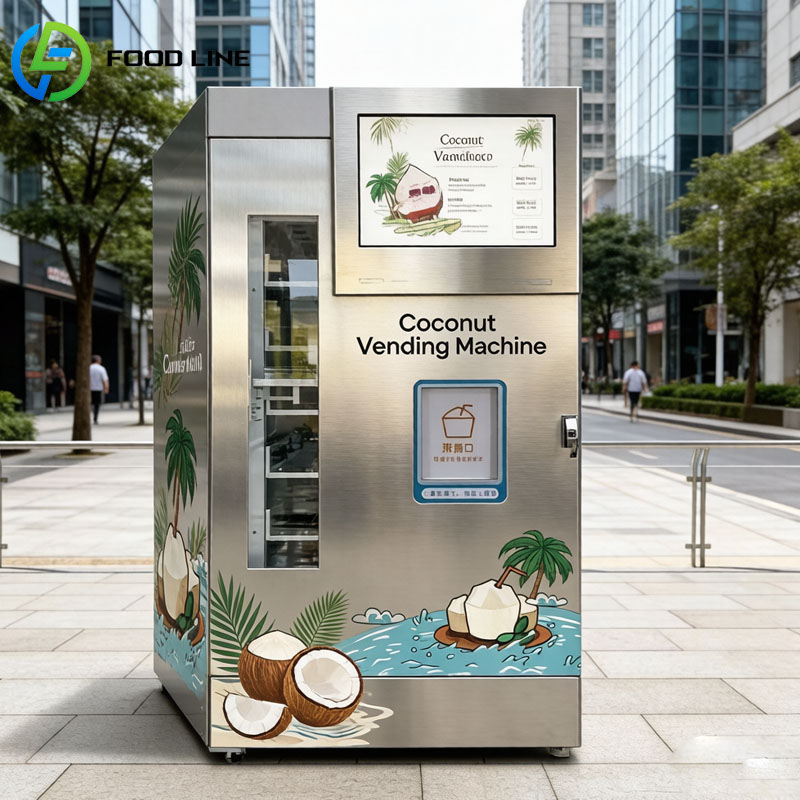 Fresh Coconut Vending Machine  - Open Vending Machine avis et prix