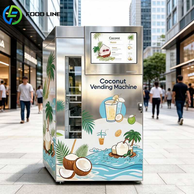Fresh Coconut Vending Machine  - Open Vending Machine avis et prix