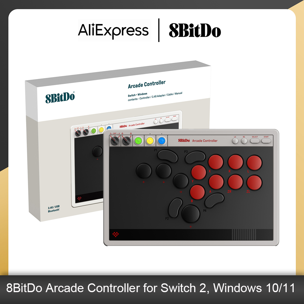 8BitDo All-Button Arcade Contr - Arcade Button Pcb avis et prix