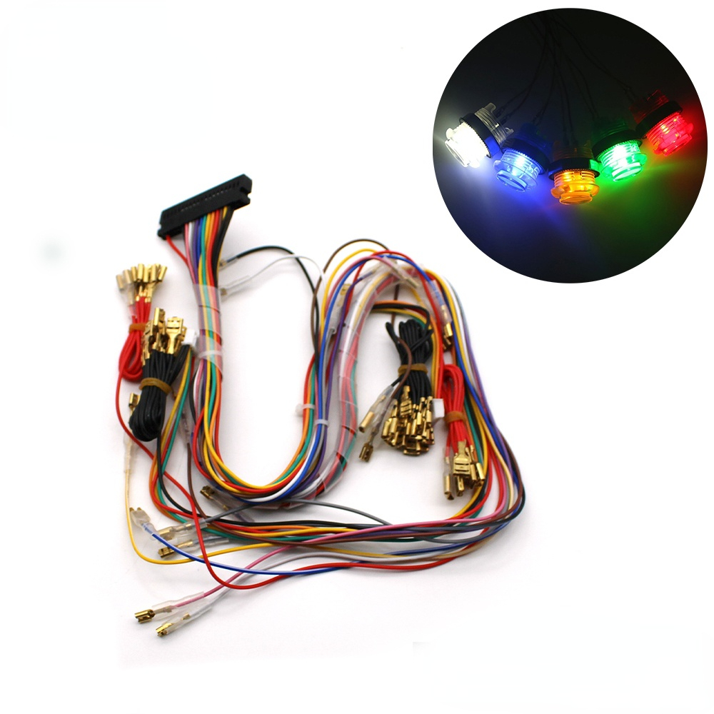 Arcade 40 Pin Cabinet Wire Har - Arcade Button Pcb avis et prix