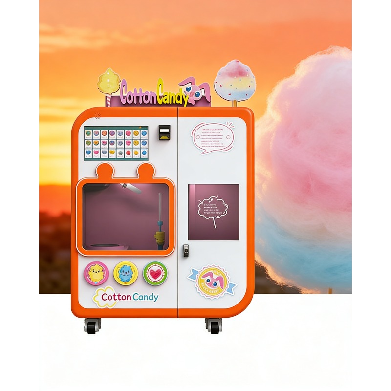 Fully Automatic Cotton Candy V - Commercial Vending Machine avis et prix