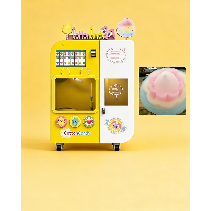 Fully Automatic Cotton Candy V - Commercial Vending Machine avis et prix
