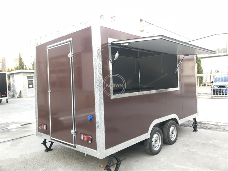 Outdoor Hot Dog Fast Food Truc - Hot Dog Vending Cart avis et prix
