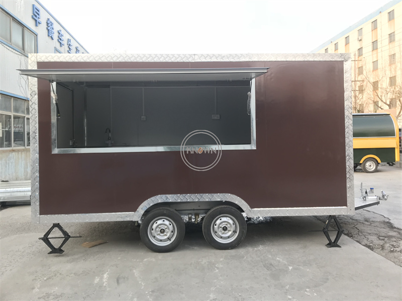 Outdoor Hot Dog Fast Food Truc - Hot Dog Vending Cart avis et prix