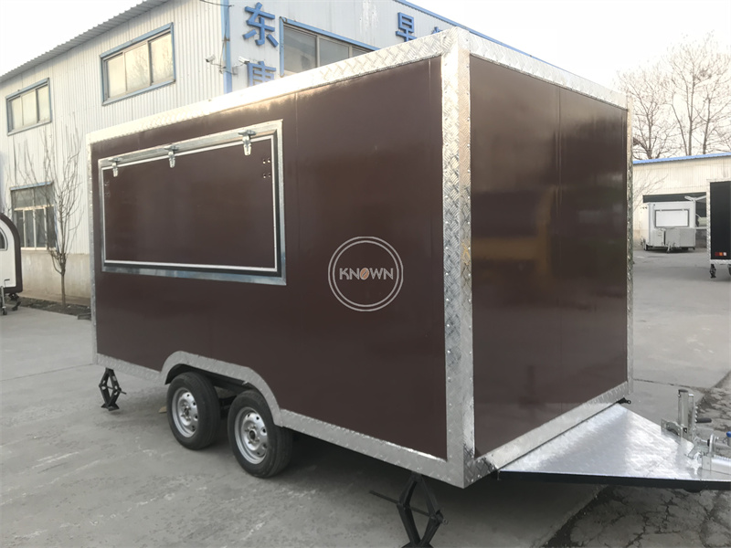 Outdoor Hot Dog Fast Food Truc - Hot Dog Vending Cart avis et prix