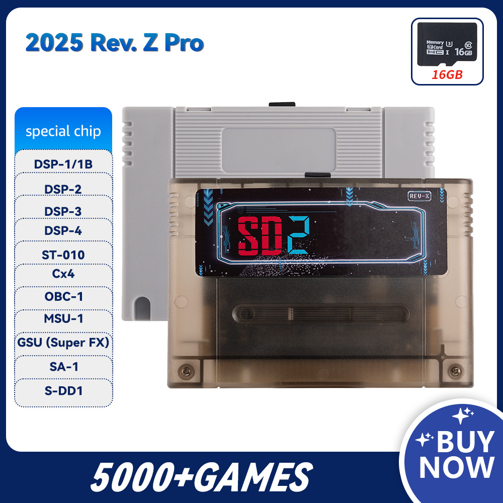 SD2 Game SNES for SD2SNES Rev. - Arcade Z avis et prix