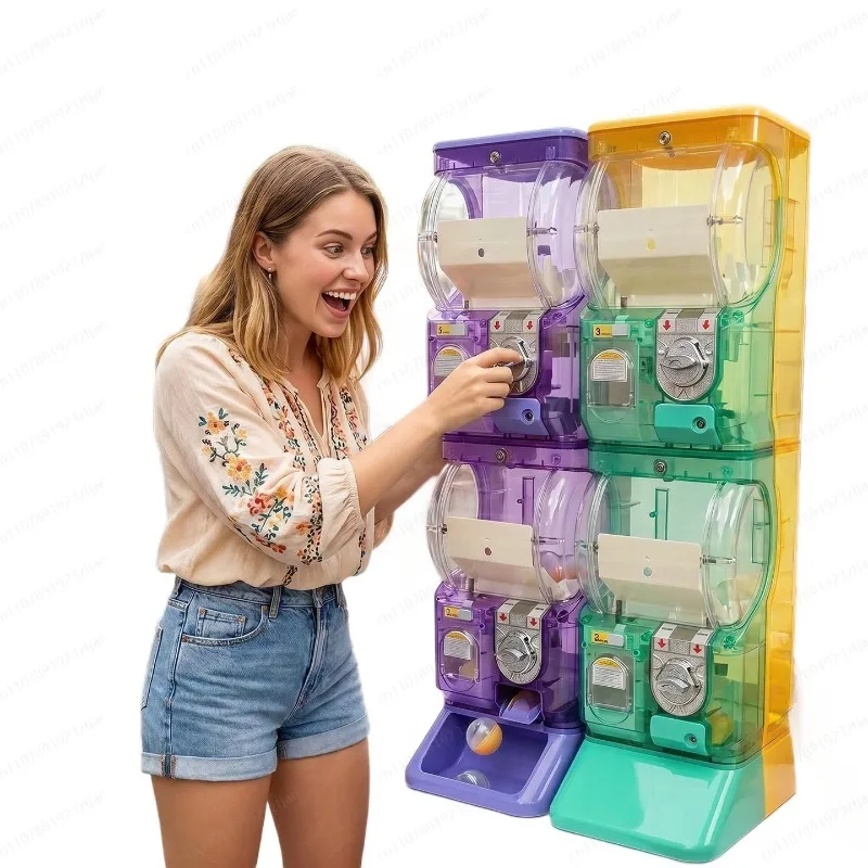 Transparent White Two Tier Gas - Arcade Vending Machine avis et prix