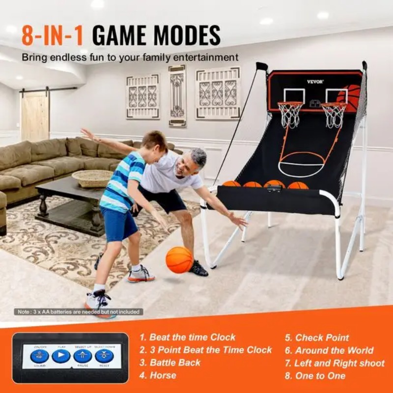 【Hot Item】Foldable Basketball  - Arcade Games & Vending Llc Photos avis et prix