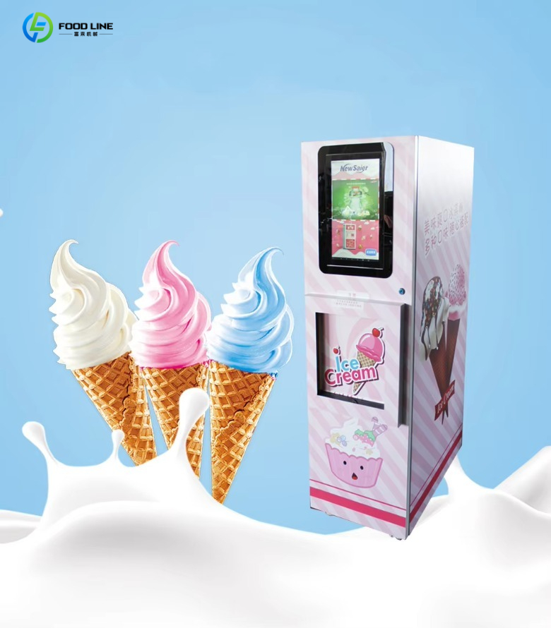 Commercial automatic cone ice  - Commercial Vending Machine avis et prix