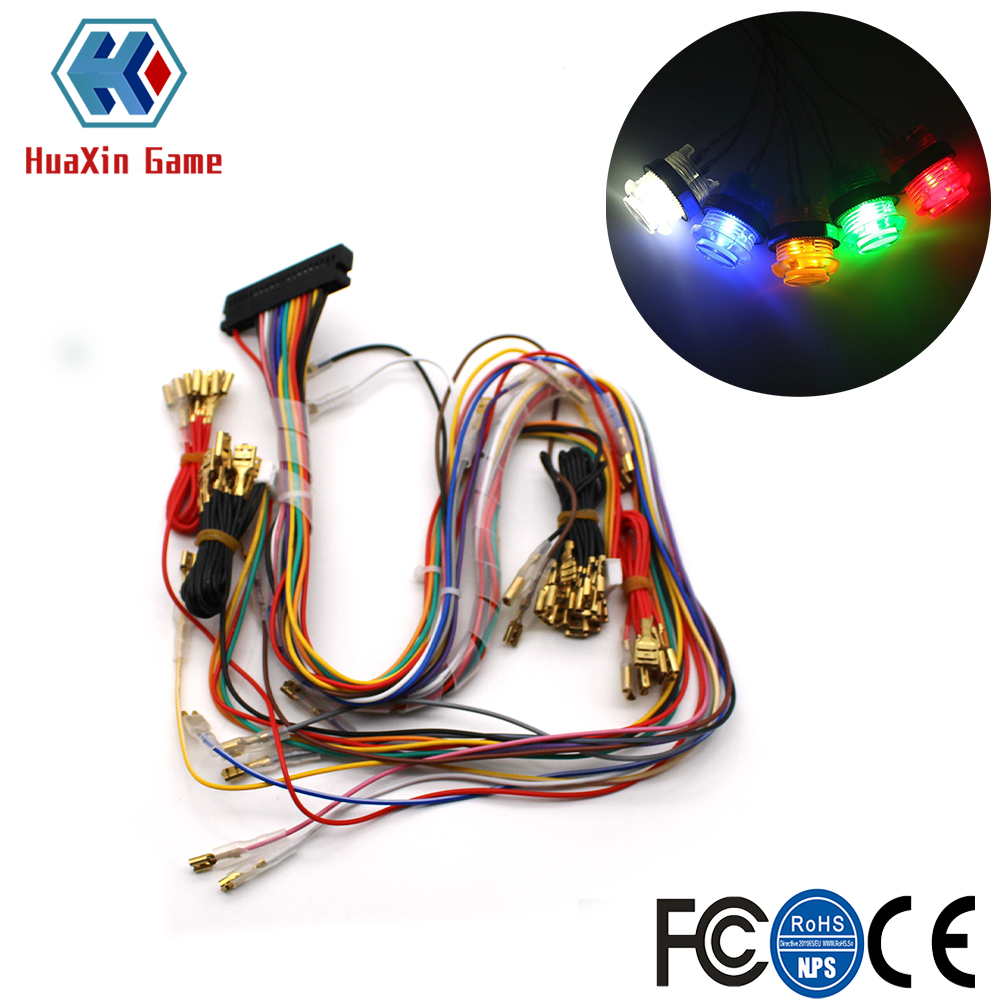 Arcade 40 Pin Cabinet Wire Har - Arcade Button Pcb avis et prix