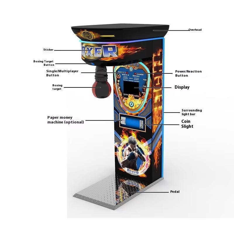 Black King Boxing Arcade Machi - Arcade Games & Vending Llc Photos avis et prix