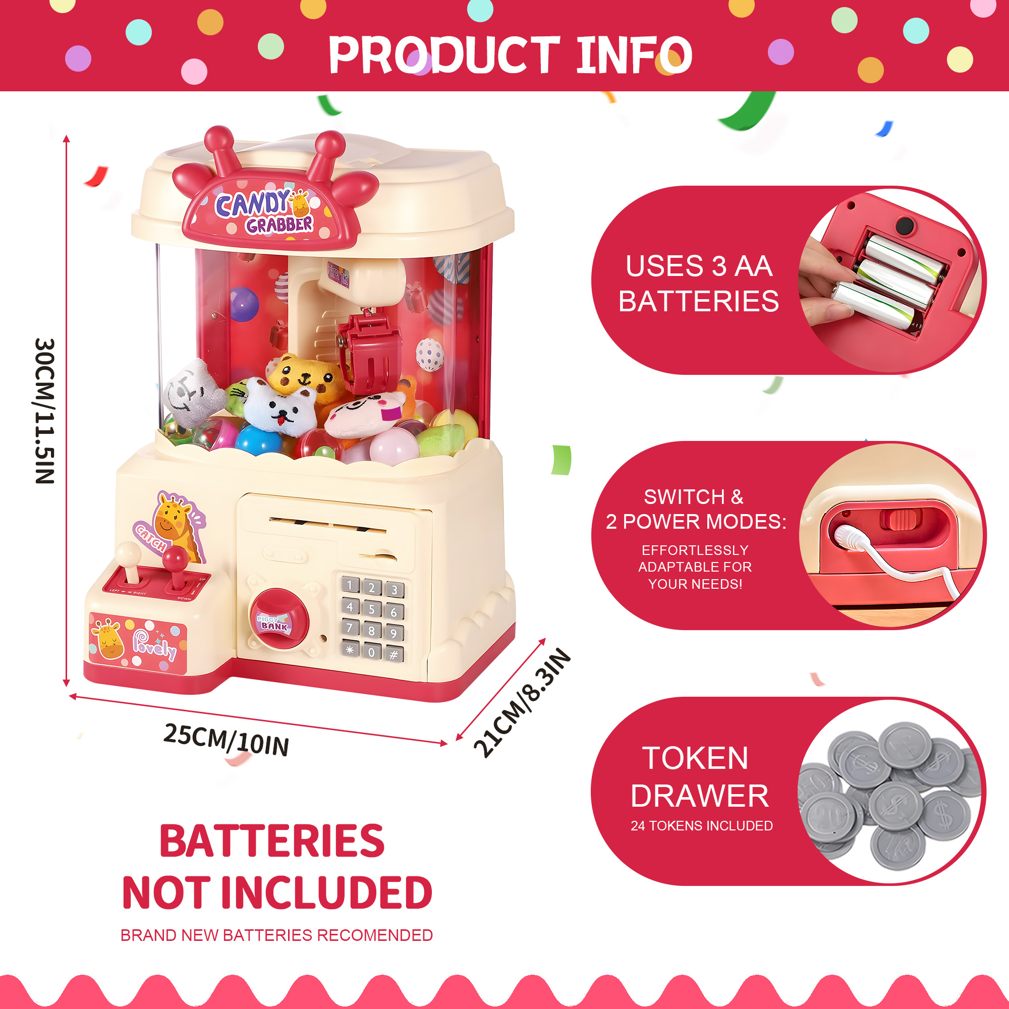 Electronic Claw Game Machine T - Claw Crane Machine avis et prix