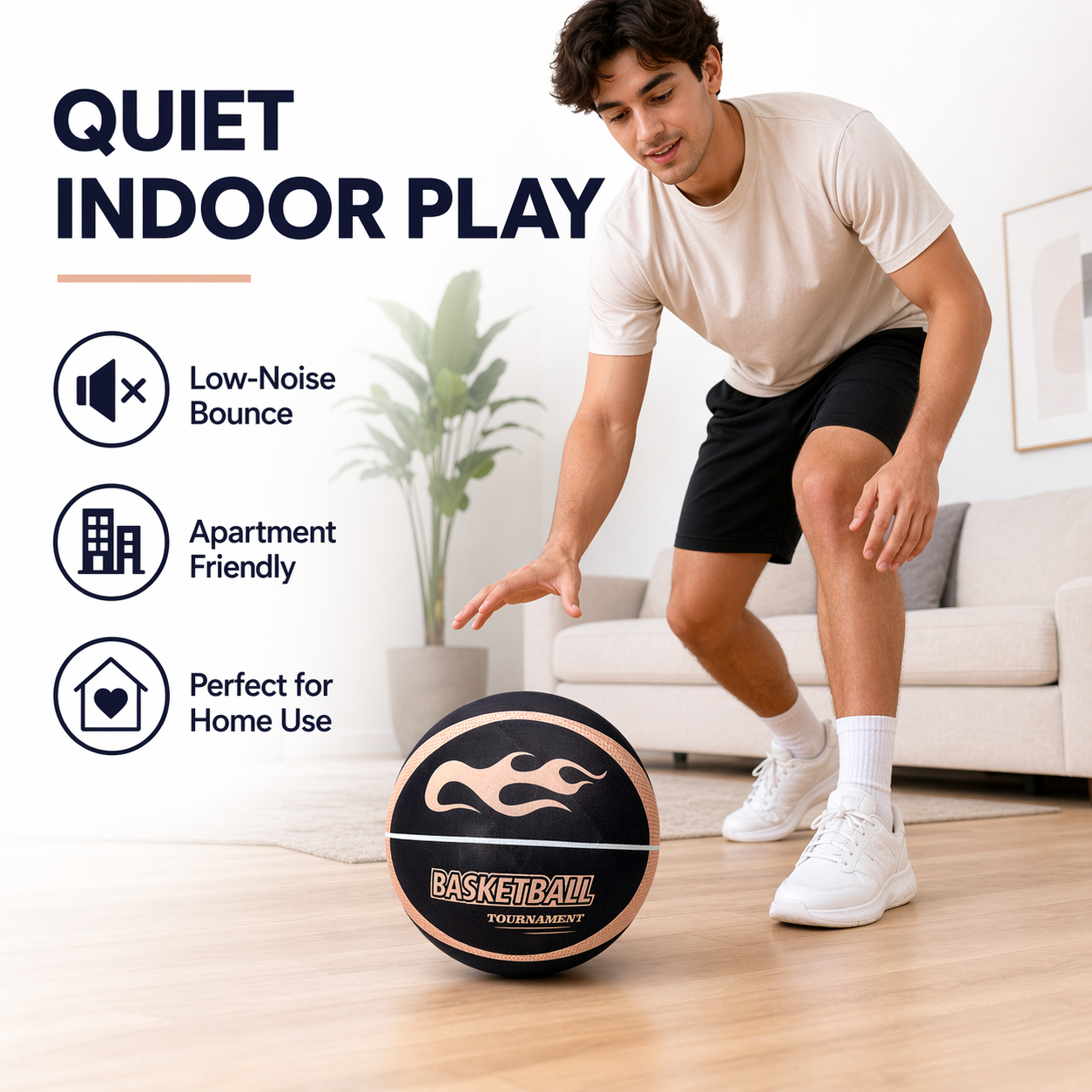 Fabric Cover Silent Basketball - Basketball Arcade Game avis et prix