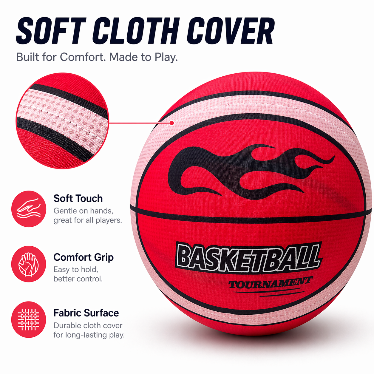 Fabric Cover Silent Basketball - Basketball Arcade Game avis et prix