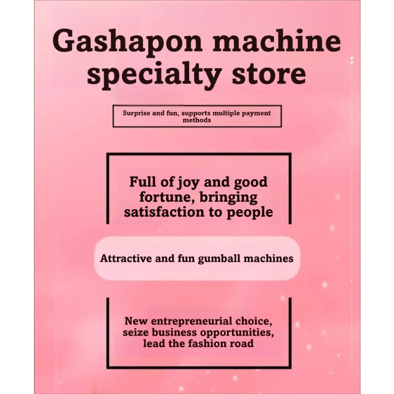 Commercial Large Gashapon Caps - Commercial Vending Machine avis et prix