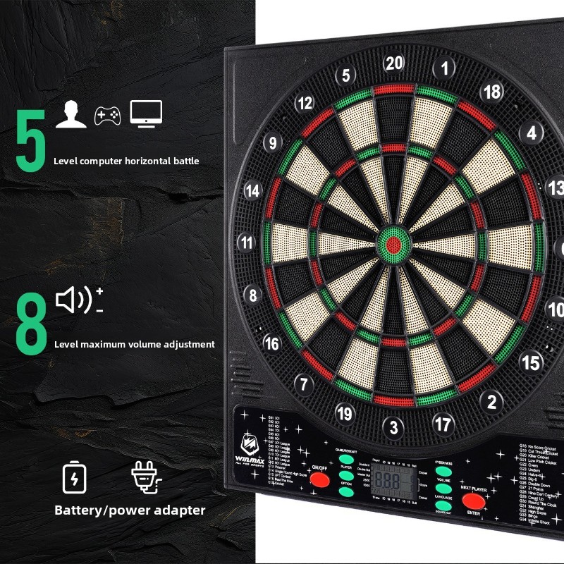 Electronic Dart Board LED Elec - Electronic Dartboard Cabinet avis et prix