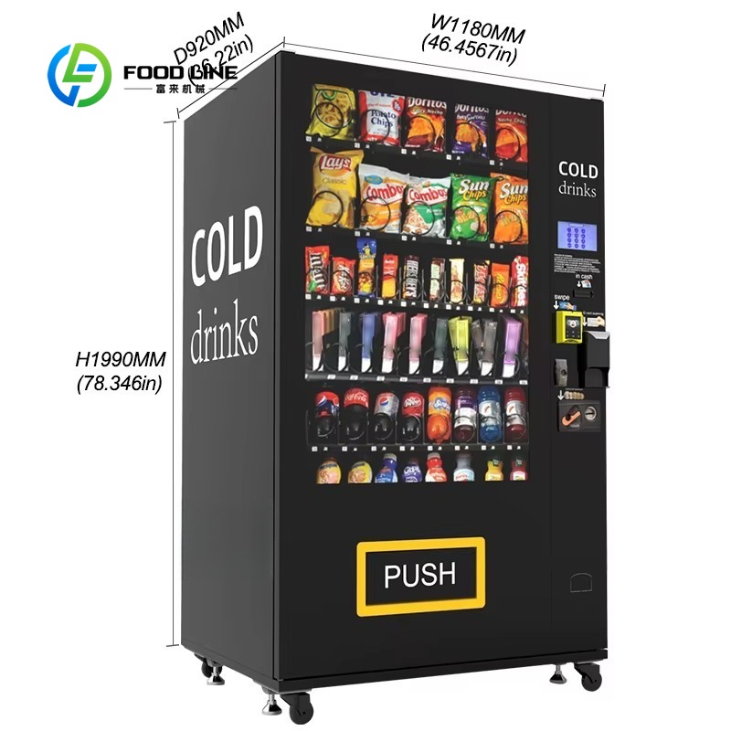 Snack and Drink Vending Machin - Open Vending Machine avis et prix