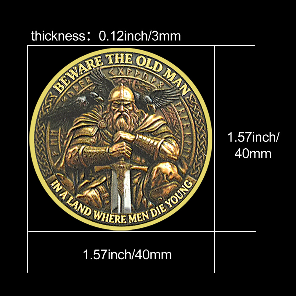 Viking Warrior Odin Coin Victo - Token Coin Mechanism avis et prix
