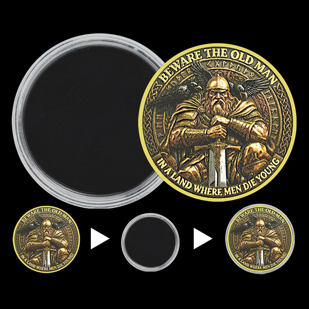 Viking Warrior Odin Coin Victo - Token Coin Mechanism avis et prix