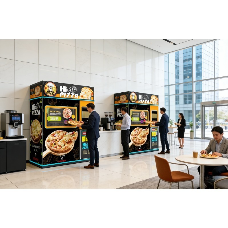 Automatic Pizza Making Vending - Commercial Vending Machine avis et prix