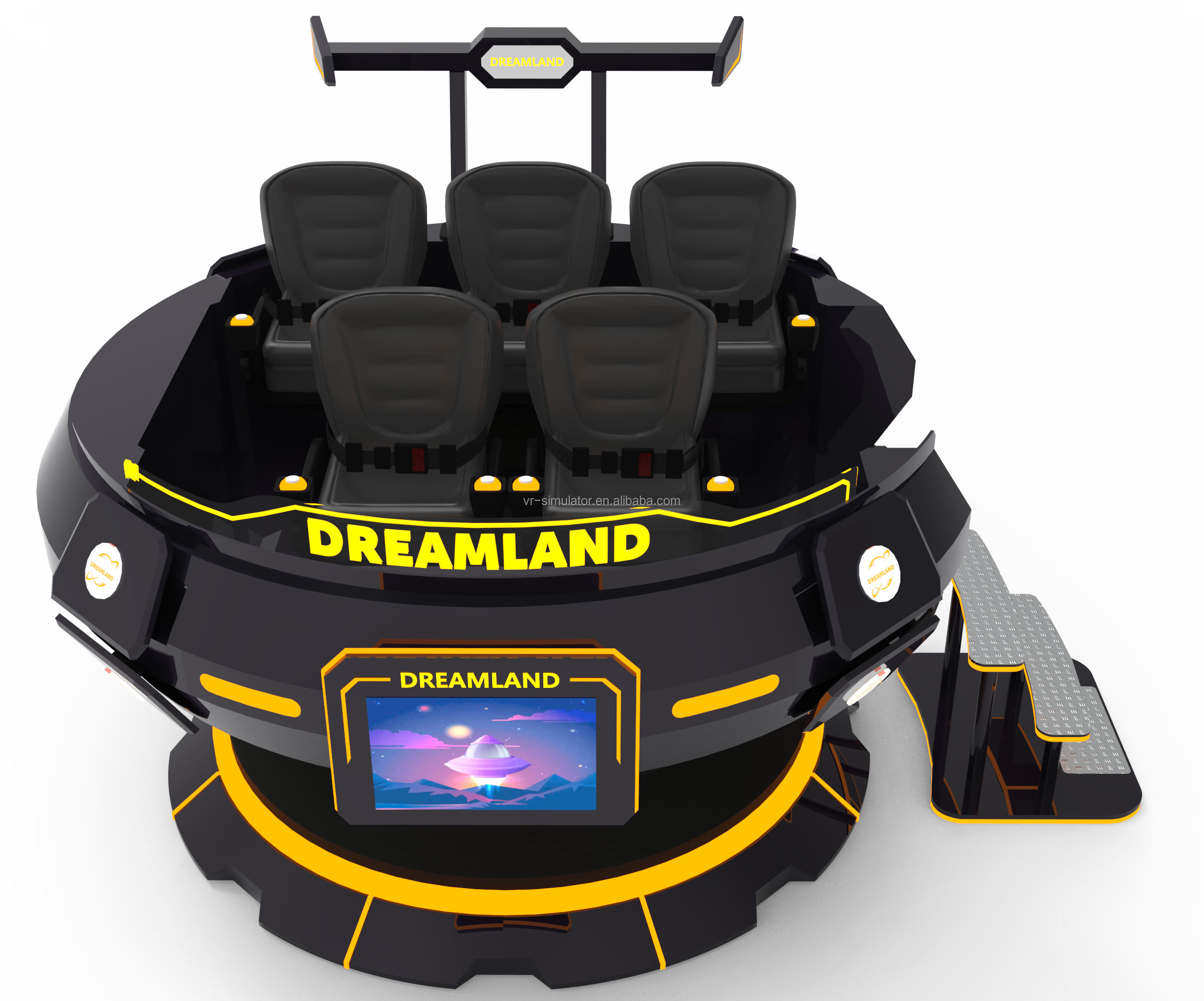 Dreamland 9d Vr Glasses Cabin  - 9D Vr Simulator avis et prix